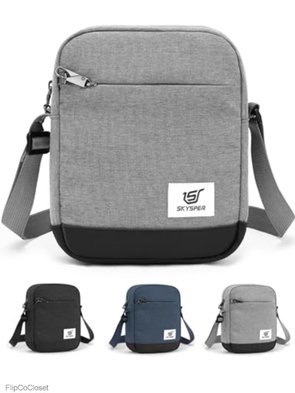 Anti Theft Crossbody Sling Bag RFID Mini Travel Purse Water Resistant